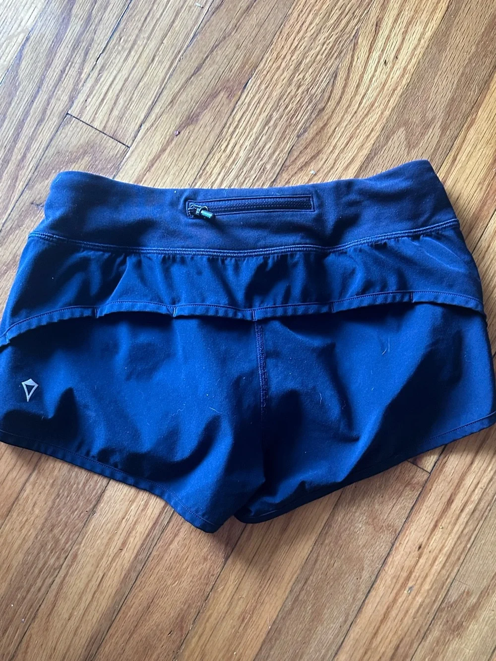 Ivivva Speedy Running Shorts Navy Blue Girls Size 12 Active Style